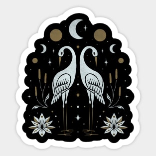 Night Heron Sticker